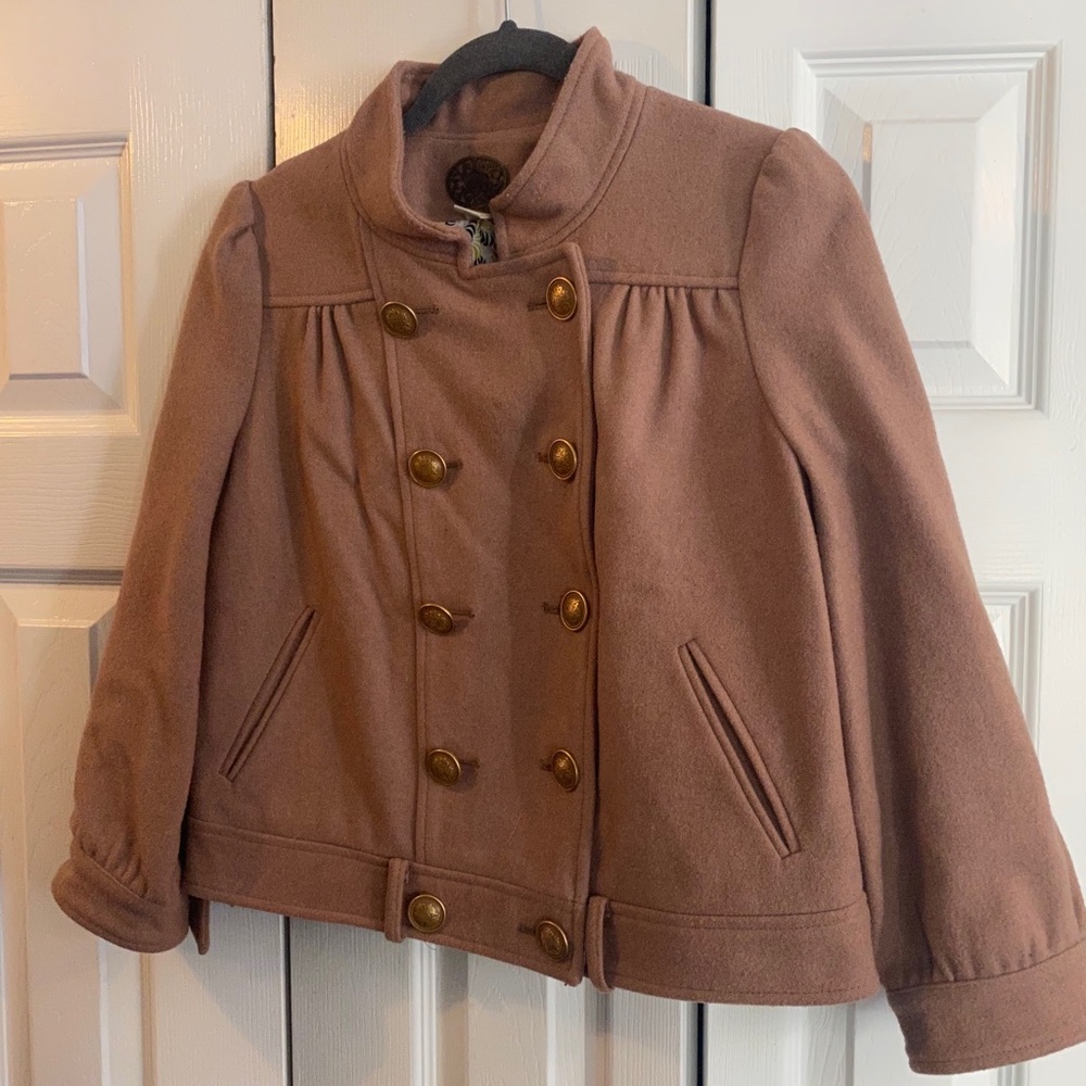 Anthropologie wool coat